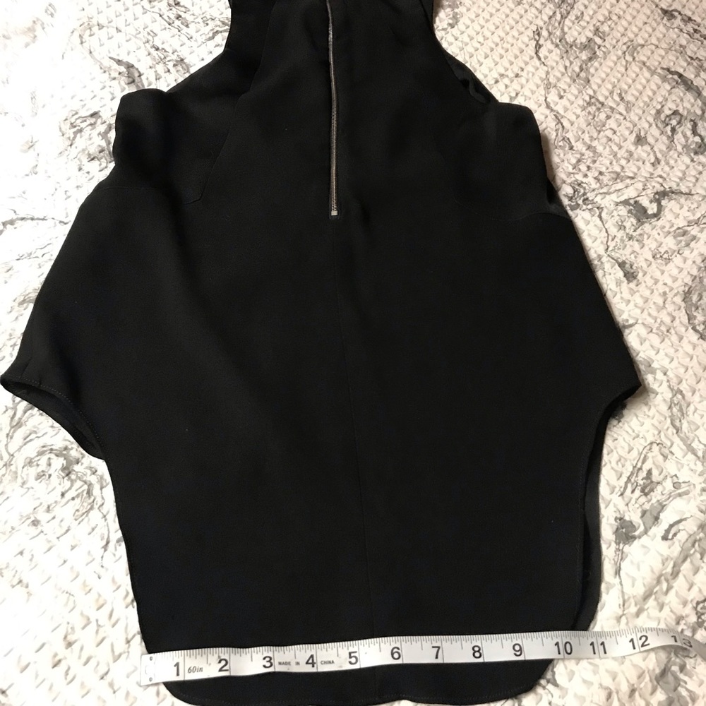 rag & bone New York Black Zip Back Tank - Picture 7 of 13